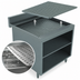 Thumbnail image #3 for Advance Tabco Prestige Supreme 48-Inch Stainless Steel Underbar Drainboard Cabinet with Open Front and 7-Inch Backsplash