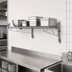 Thumbnail image #3 for Quantum Cantilever Single Shelf Wall-Mount Wire Shelving Unit, 72 x 12 Inches, Gray Epoxy Finish