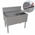 Thumbnail image #3 for Glastender 36-Inch Freestanding Stainless Steel Underbar Drainboard with Removable Perforated Insert