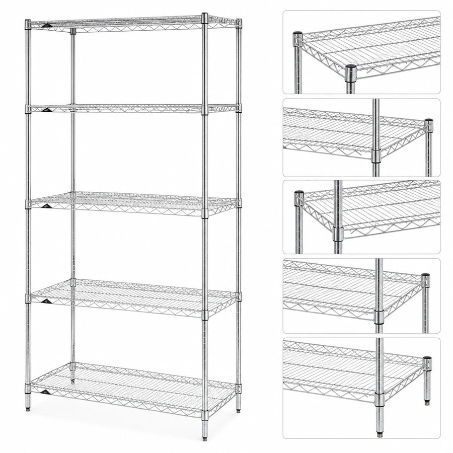 Five Wire Shelves