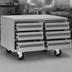 Thumbnail image #3 for Southbend Platinum 96-Inch Remote Low-Height Stainless Steel Freezer Base with 6 Self-Closing Drawers