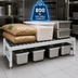 Thumbnail image #3 for Fermostock Aluminum Dunnage Rack with Adjustable Composite Feet, 42 x 14 x 12 Inches