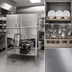 Thumbnail image #4 for CMA Dishmachines Energy Mizer CB Low Temperature Chemical Sanitizing Corner Double-Rack Door-Type Dishwasher