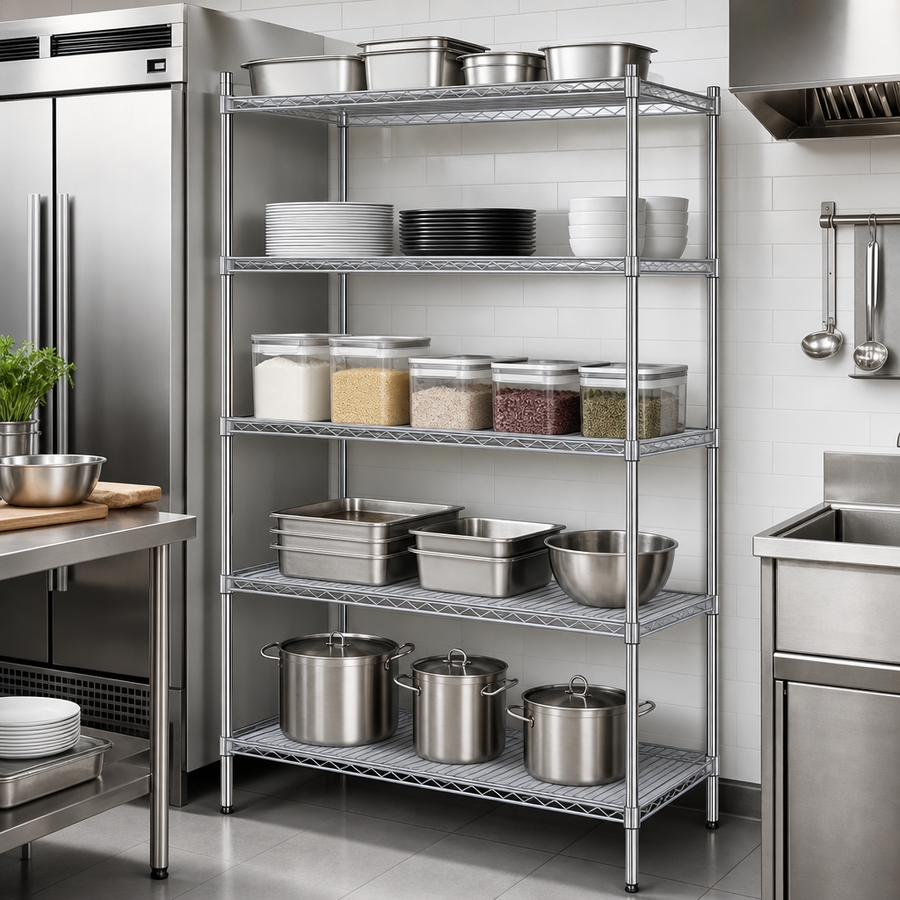 Five-Tier Storage