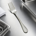 Thumbnail image #4 for Winco Deluxe Pearl 0036-06 7-Inch Extra Heavy Weight 18/8 Stainless Steel Salad Fork, Mirror Finish Case of 25