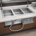 Thumbnail image #3 for Wells MOD-327TDM Built-In Top-Mount Electric Hot Well Food Warmer, 3 Openings