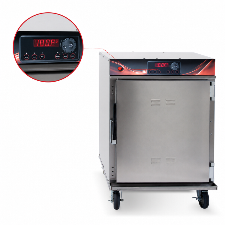 Product image #3 for Cres Cor Mobile Under-Counter Radiant Cook-and-Hold Cabinet, 1 Compartment, 10 Full-Size Hotel Pan Capacity