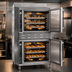 Thumbnail image #3 for Titan JTRH-236CC Heavy Duty 36 Inch Stacked Gas Convection Oven Range