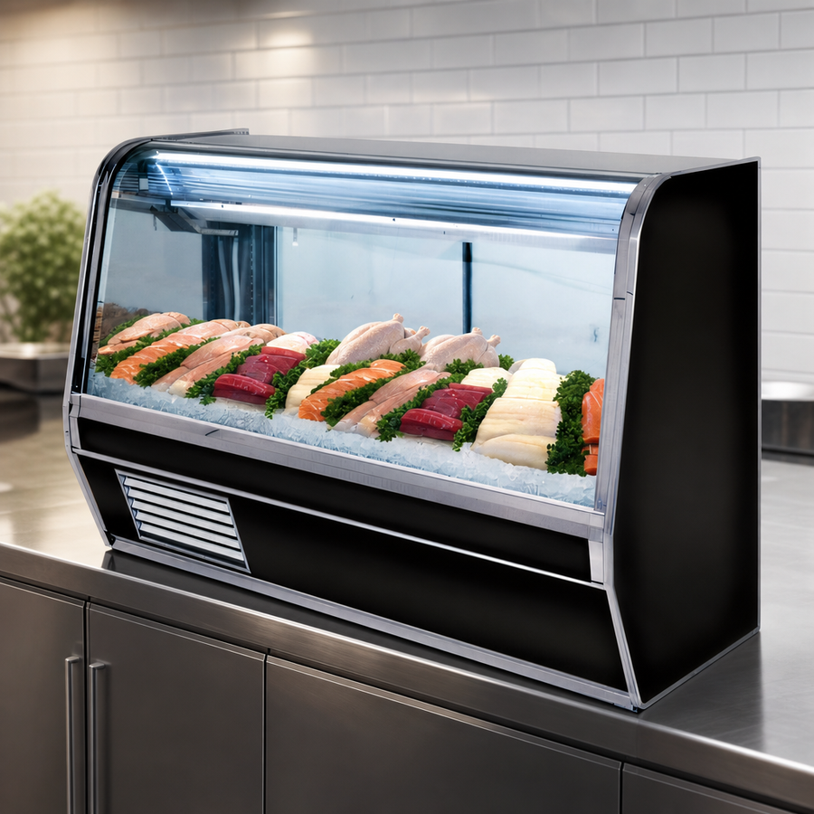 Single Duty Fish & Poultry Display