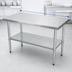 Thumbnail image #3 for Serv-Ware 48 Inch x 24 Inch Wood Top Work Table