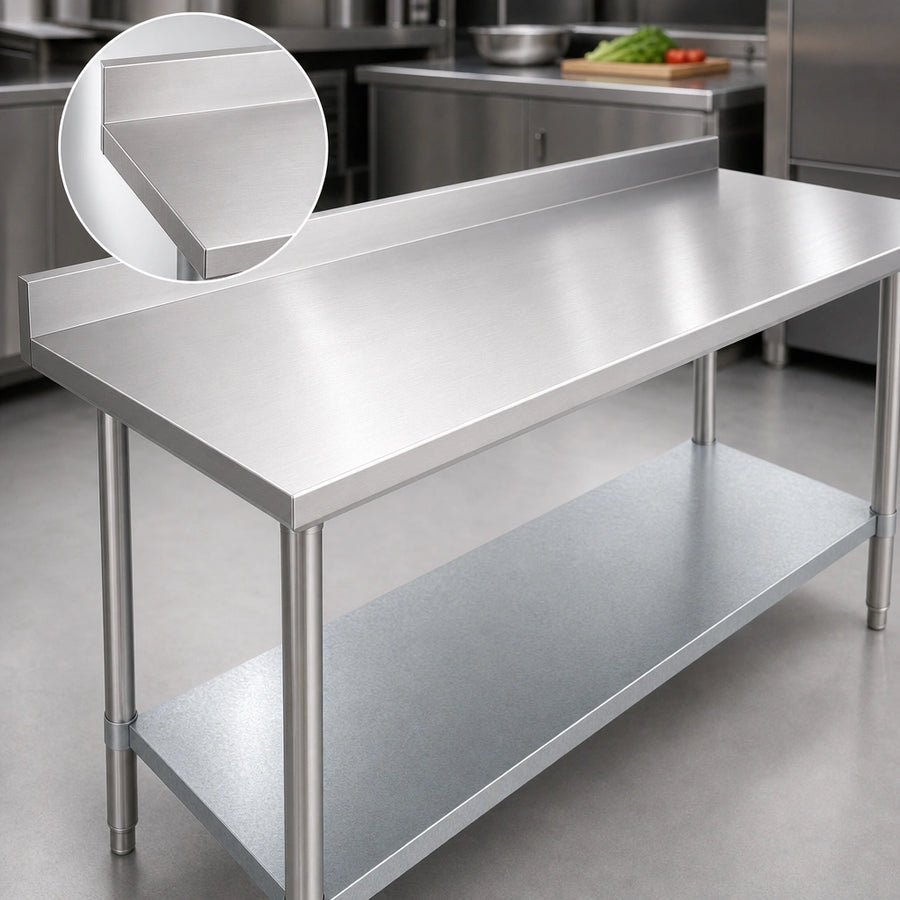 16-Gauge 300-Series Stainless Steel Top