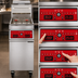 Thumbnail image #4 for Vulcan PowerFry5 High-Efficiency Free-Standing Gas Fryer, 15-1/2 Inch Wide, Digital Controls, 45-50 lb Capacity