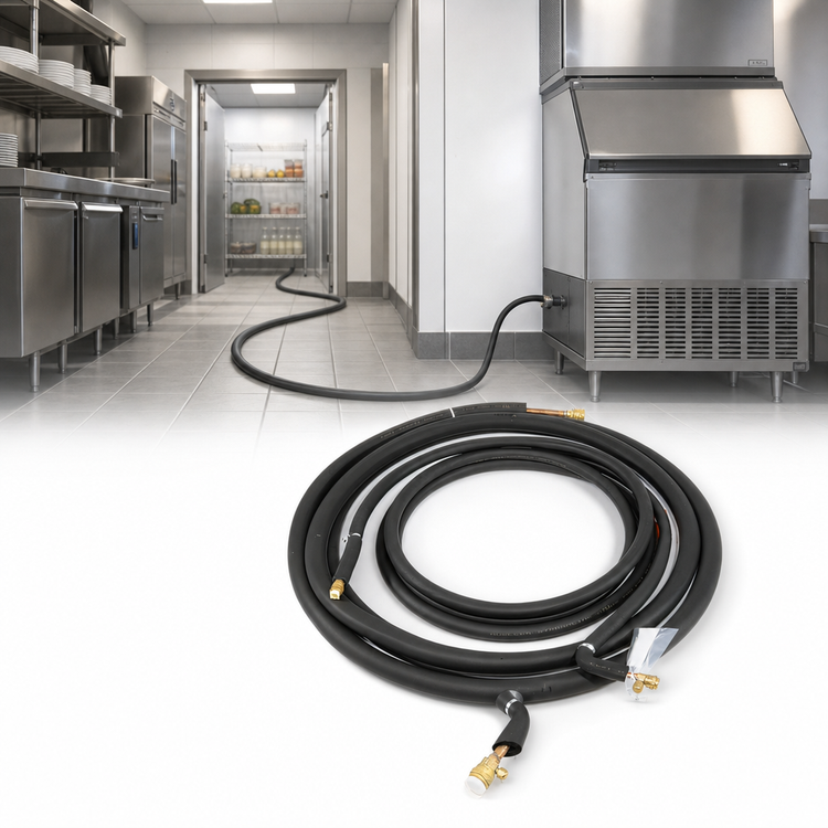 Product image #3 for Hoshizaki 55-Foot Pre-Charged R-404 Line Set Tubing Kit for SRC-14H & URC-22F