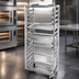 Thumbnail image #3 for Channel Manufacturing Single Section Side-Loading Aluminum Oven Rack, 15-Pan Capacity