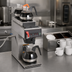 Thumbnail image #3 for BUNN CWTF15-3 Automatic Plumbed Commercial Drip Coffee Brewer with 3 Warmers, 120V