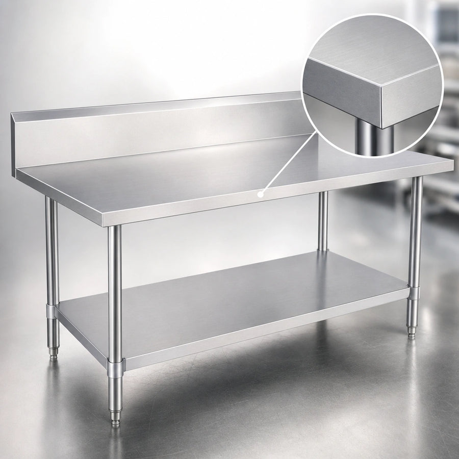 14-Gauge 300 Series Stainless Steel Top