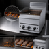 Thumbnail image #3 for Garland G Series 18-Inch Countertop Gas Charbroiler with Ceramic Briquettes, 45,000 BTU