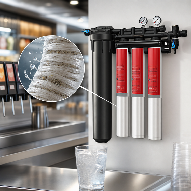 Product image #3 for Everpure Coldrink 3-7CLM+ 5 Micron Fountain Filtration System with Chloramines Reduction