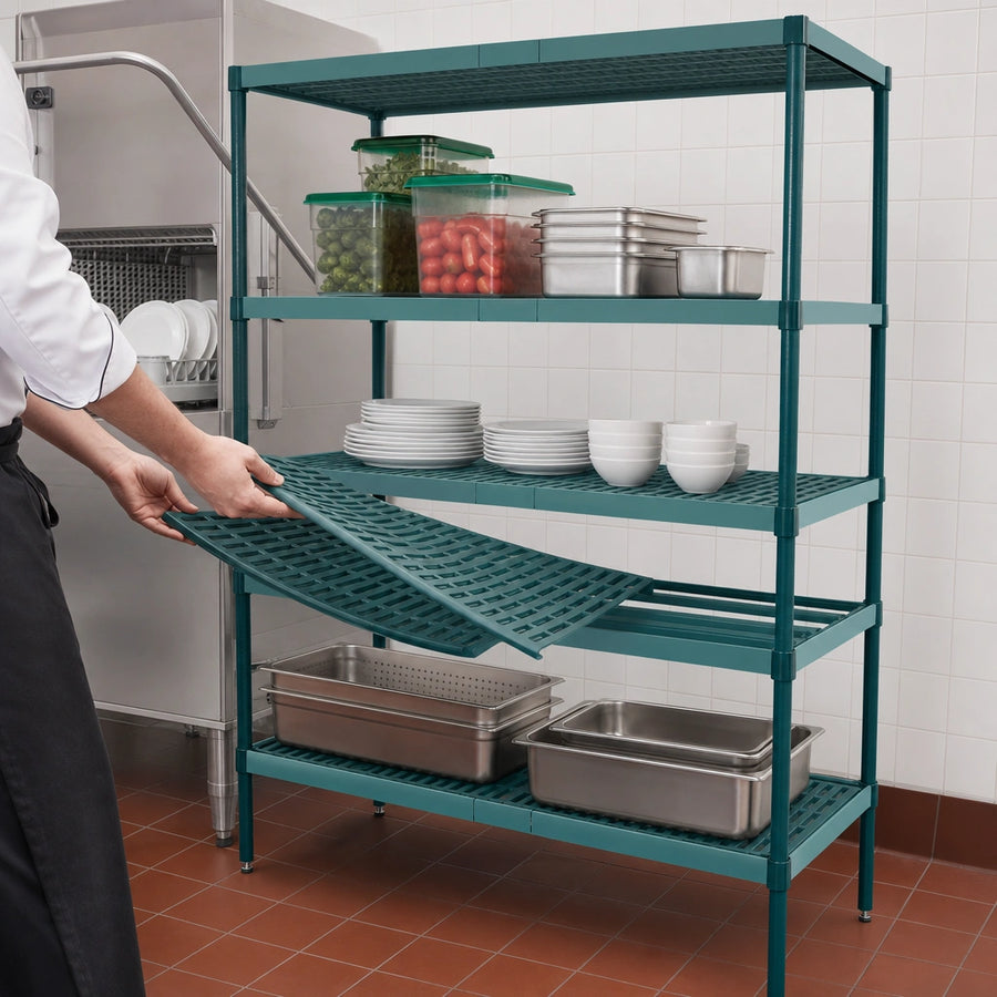 Removable Polymer Shelf Mats