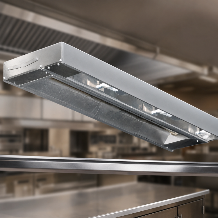 Product image #3 for Eagle RedHots 72-Inch Single High-Watt Unlighted Strip Heat Lamp with Remote, 120V