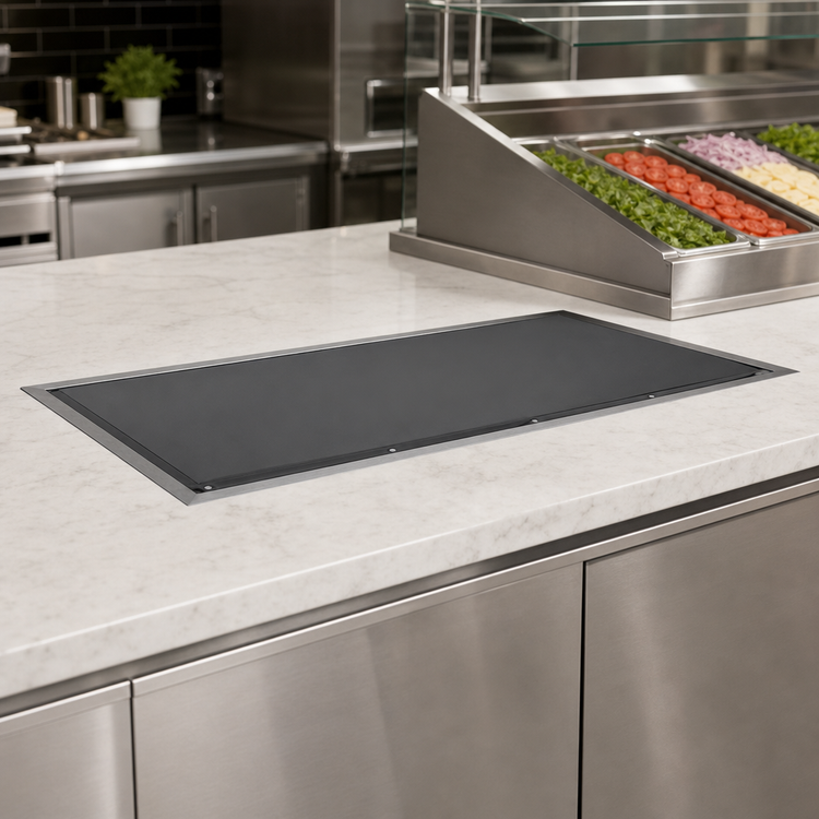 Product image #3 for Hatco 48-Inch Built-In Flush Top Remote Cold Shelf, 1/3 HP
