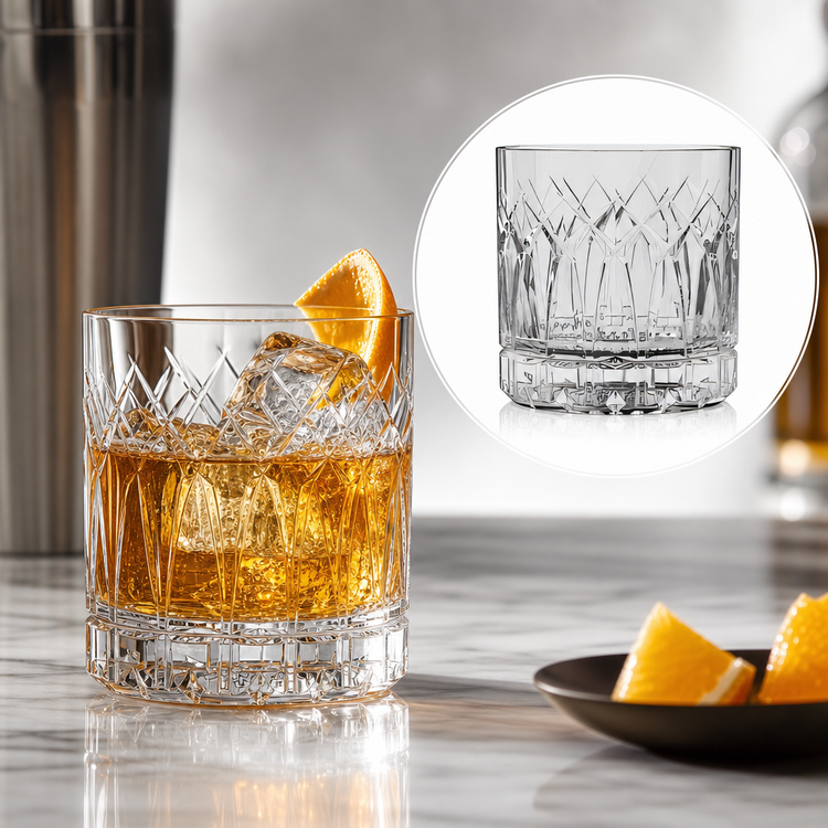 Product image #4 for Ocean Double Rock Glass, 11-3/4 oz., Clear Glass
