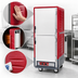 Thumbnail image #3 for Metro C5 3 Series Full-Height Low-Watt Heated Holding Cabinet with Dutch Solid Doors and Fixed Wire Slides