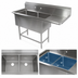 Thumbnail image #3 for John Boos Pro-Bowl 2-Compartment Stainless Steel Sink with Right Drainboard