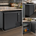 Thumbnail image #3 for Serv-Ware 36-Inch Bottle Cooler, 10 Cu. Ft., Black Painted Steel, Side-Mounted Compressor