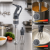 Thumbnail image #3 for Robot Coupe CMP250COMBI Combi Compact Hand-Held Power Mixer Immersion Blender with Whisk