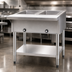 Thumbnail image #3 for Eagle Group Open Base Electric Hot Food Table, 33-Inch Wide, 2 Dry Wells, 208V