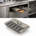 Thumbnail image #3 for Glastender Partial Condiment Drawer Insert for 20-Inch Door Openings, Side-Serviced, Low Profile, 10-Cup Capacity