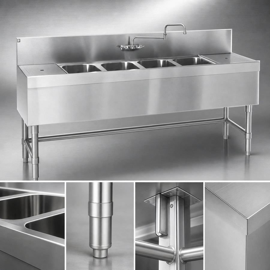 304 Stainless Steel Construction