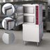 Thumbnail image #3 for Crown GCX-10-24 Two-Compartment Full-Size Gas Convection Steamer