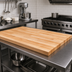 Thumbnail image #3 for John Boos Edge Grain Maple Work Table Top, 120 x 24 x 1-3/4 Inches