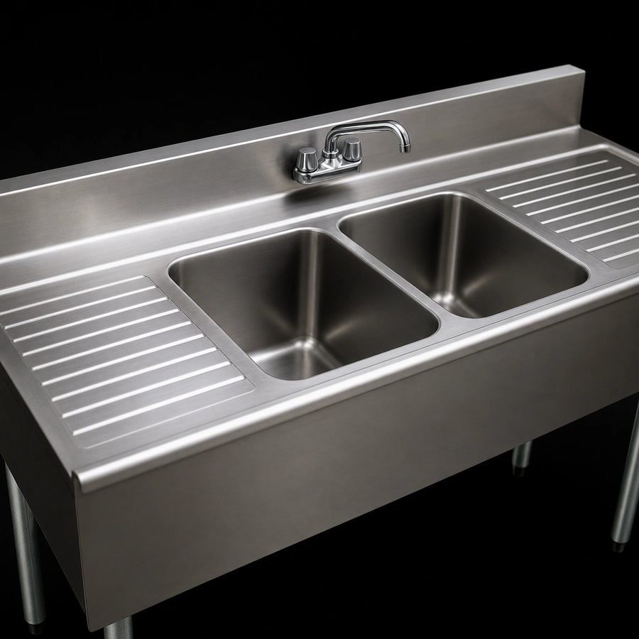 Deep-Drawn Sink Bowls