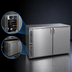 Thumbnail image #3 for Glastender C1SL48 One-Zone Side-Serviced Low-Profile Self-Contained Back Bar Cooler, 48 Inch, Two-Section
