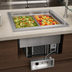 Thumbnail image #3 for Delfield Drop-In Hot/Cold Food Well, 30-3/4 Inch, 2-Pan Size for 12 x 20-Inch Pans, Self-Contained Refrigeration