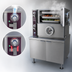 Thumbnail image #3 for Crown SCDA-2 Dual-Pressure Two Compartment Steam Coil Steamer with Cabinet Base