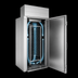 Thumbnail image #3 for Baxter RPW1S Single Wide Roll-In Retarder/Proofer Cabinet, 100.5-Inch Interior Depth, Electric Heat, Remote R448A Refrigeration, With Floor