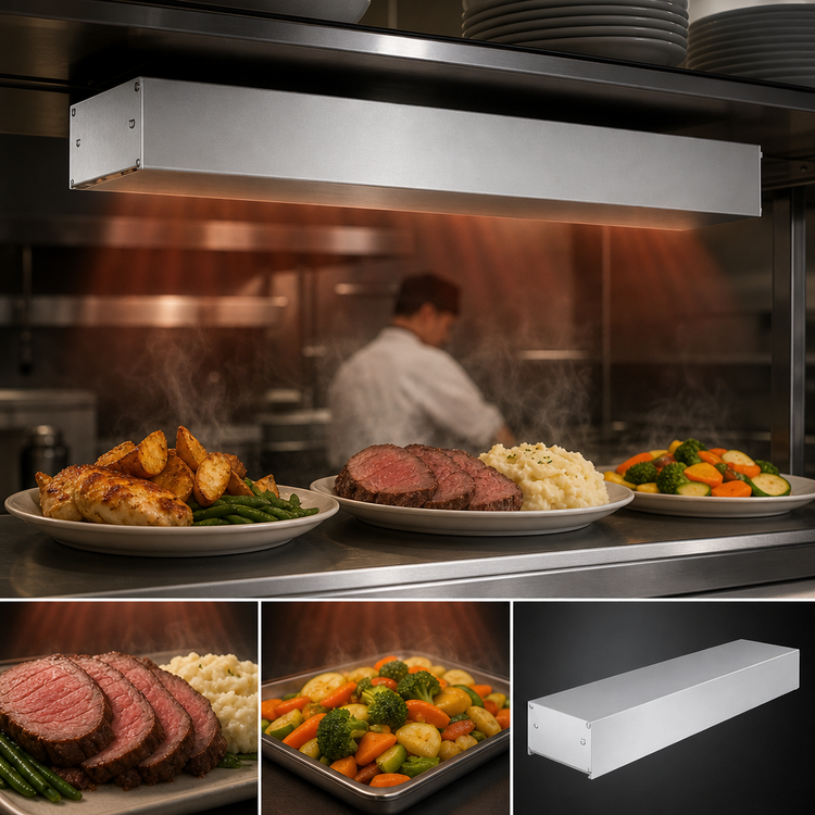 Product image #3 for Hatco Glo-Ray GRA-24 24-Inch Single-Rod Unlighted Infrared Strip Heater
