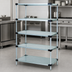 Thumbnail image #3 for Quantum Stationary Solid Shelving Starter Kit, 30 x 21 x 63 Inches, 5 Solid Shelves