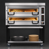 Thumbnail image #3 for PizzaMaster PM 832ED Two-Deck Electric Pizza Deck Oven with Ceramic Clay Stones