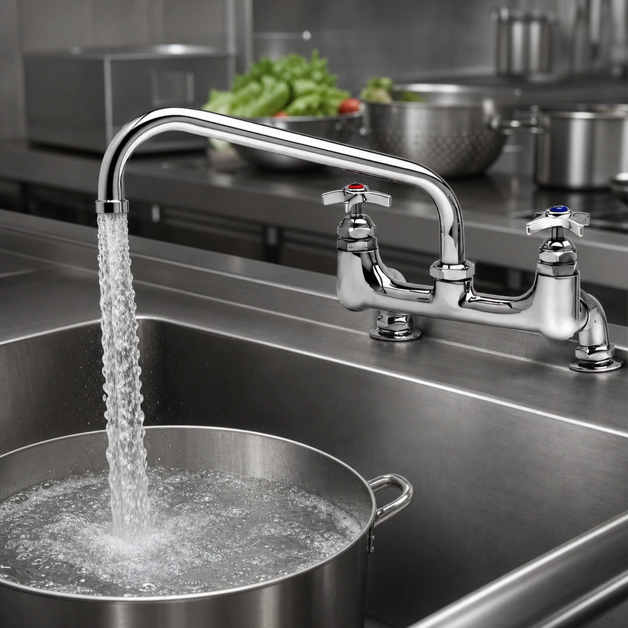 Large-Flow Mixing Faucet