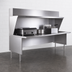 Thumbnail image #3 for La Rosa Refrigeration 114-Inch x 30-Inch Open Front Stainless Steel Modular Equipment Enclosure with 10-Inch Legs