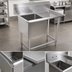 Thumbnail image #3 for John Boos Pro-Bowl 1-Compartment Stainless Steel Sink with Right Drainboard