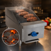 Thumbnail image #3 for Comstock-Castle Countertop Gas Lava Rock Char-Broiler with Cast Iron Grates, 12 x 21 Inch Grill Area
