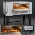 Thumbnail image #3 for Marsal (Middleby) SD-236 Single Gas Deck Pizza Oven, 24 x 36 Inch Brick Deck, 2 18-Inch Pie Capacity, Thermostatic