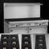 Thumbnail image #3 for Southbend Ultimate 60-Inch Gas Restaurant Range with 9 Open Burners, Standard Oven, and Convection Oven