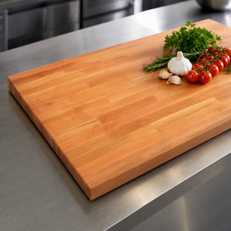 Product image #3 for Boos Block Ultra Premium American Cherry Edge Grain Kitchen Countertop, 84 x 38 x 1-1/2 Inch, Varnique Finish